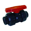 エスロン ボールバルブねじ式本体PVCOリングEPDM20 126 x 68 x 92 mm BV20NX