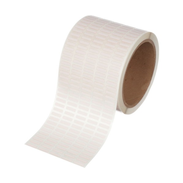 パンドウイット 熱転写プリンタ用コンポーネントラベル ポリイミド 白 サイズ12.7mmX5.1mm 10000枚入 C..