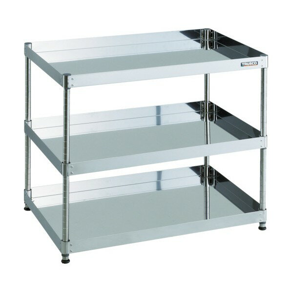 トラスコ 430クリーンフェニックス ラック型 900X600 3段 CPE4-R993 1