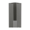 パンドウイット Panelmaxコーナーダクト ライトグレー CWD4LG6 1点