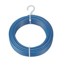 トラスコ メッキ付ワイヤロープPVC被覆タイプΦ3(5)mmX100m CWP-3S100 1点