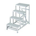 ※法人専用品※長谷川工業 ライトステップ DBG 4段 1.00m(17841) DBG4 1点