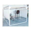 ※法人専用品※ダイマツ 多目的万能物置(間口2400×奥行3000mmタイプ) グレー DM-20 1台