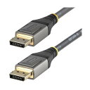 STARTEC.COM社 DisplayPort 1.4ケーブル/3m /8K60Hz /VESA認証/グレー&ブラック/ ディスプレイポート DP14VMM3M 1本(2)
