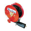Reelex アースリール5.5SQ×10m50Aアースクリップ付 229 x 205 x 184 mm ER-810M