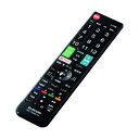 エレコム かんたんTVリモコン第2弾 パナソニック ビエラ用 ブラック ERC-TV02BK-PA 1点(2)