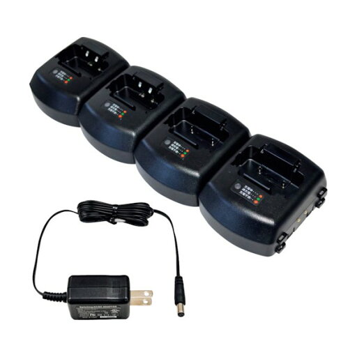 エフ・アール・シー 特定小電力トランシーバー用4連結急速充電器 FBC-4CN 1点 エフ・アール・シー 特定小電力トランシーバー用4連結急速充電器 FBC-4CN 1点