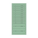 ムラテックKDS ファインキャビネットFC-300P 塗装色:グリーン FC-300P 1点【2506DFD_3】