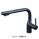 KVK シングルシャワー付混合栓(eレバー・回転規制)マットブラック KM6101VECM5 1個
