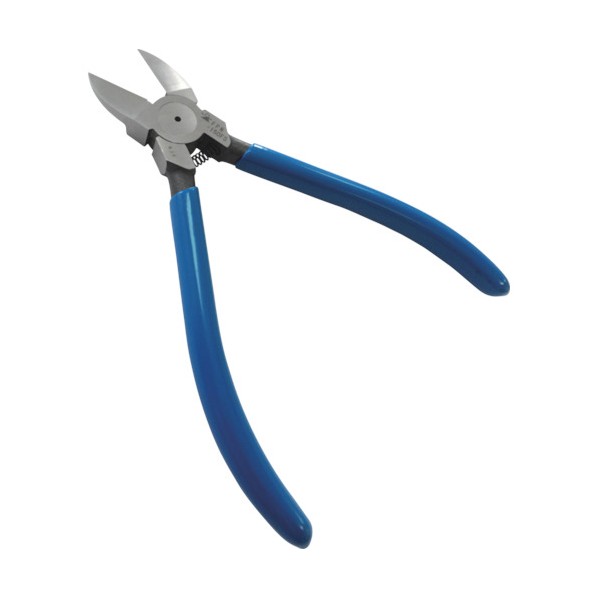 フジ矢(FUJIYA) プラスチックニッパ(ストレート刃・バネ付) 150mm FPN-150FS 1点