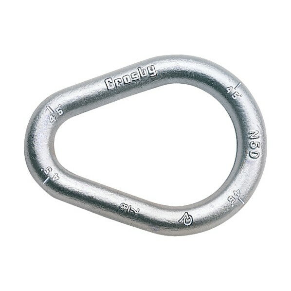 クロスビー クロスビー ナス型リンク 130×100×15MM G341-16 1台