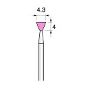 アルゴフアイルジャパン PA砥石 軸付砥石ピンクアランダム GCP2010 12本