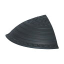 アイリスオーヤマ ゴム段差プレートコーナータイプ W320xD320xH145 mm ブラック GDP-15C 1点
