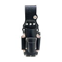 ベストツール 極匠 黒染め牛床革 板金鋏(2段)+つかみ箸差し GK-2DBA 1点