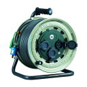 ハタヤ ハタヤ屋外用サンタイガーレインボーリール単相100Vアース付50m GX-501K 1点【2506DFD_3】