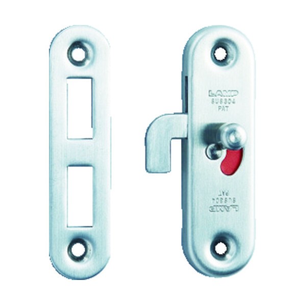 スガツネ スガツネ工業引戸面付け細口カマ錠室内側表示付180578 HC-65(140-180-578) 1