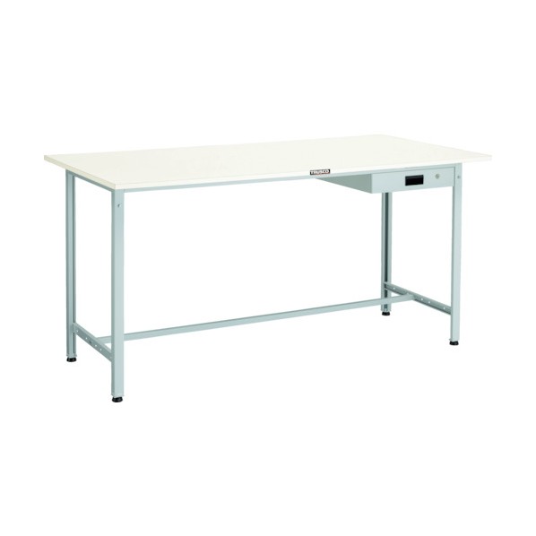 ※法人専用品※トラスコ HRAE型立作業台 1800X900 薄型1段引出付 W色 HRAE-1809UDK1W HRAE-1809UDK1 W 1個
