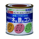 ニッペホーム 水性つやありEXE 0.2L チョコレート 10 1