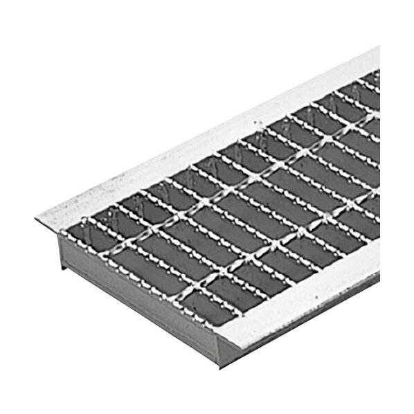 カネソウ スチール製グレーチング 滑り止め模様付 歩道U字溝用 HXHU-2432 1点