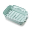 ISETO おりたたみ水切りバスケット ミントグリーン I605MG 1点