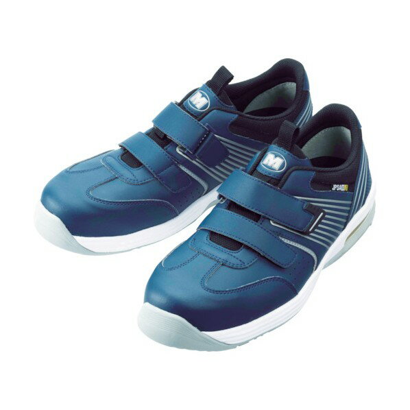 ミドリ安全 静電耐滑ワイド樹脂先芯スニーカーISA−805S28.0cm ISA-805S-NV-28.0 1点