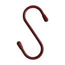 ニッサチェイン ビニコート赤 Sフック 30/30 100mm 参考使用荷重13kg ISH-100V ISH-100V-RED 1個
