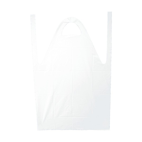 積水 積水　バリカルエプロン　M　白 1個