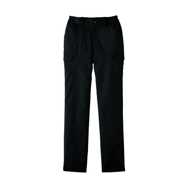 サンエス 男女兼用フレキシブルパンツ ブラック色 XLサイズ JB58050-9-XL 1点