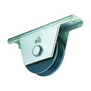 ヨコヅナ 重量戸車 V型 車輪径50mm?車輪幅18mm?取付高H54.0mm?取付座110×26mm JHM-0505 1点