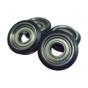 バンドー化学 BANDO バンコランベアリング 重負荷(L400) 145×125×40MM L400-BB60-6204ZZ 1個
