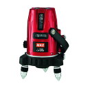 マックス レーザ墨出器受光器三脚セット LA-505-DTセット OK時…青色LED点灯+ブザー連続動作「 LA-505-DT182 1点