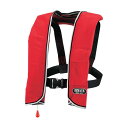 オーシャン・ライフ 手動膨張式ショルダータイプ 小型船舶用ライフジャケット レッド TYPE A LG-3-RD 1点