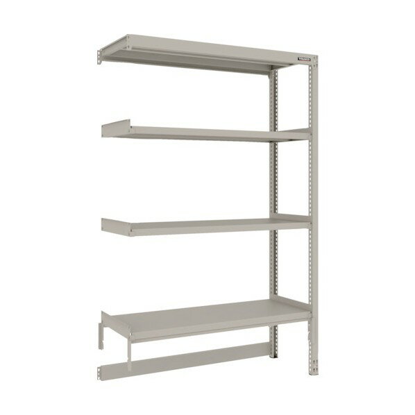 トラスコ M2型軽中量棚 台車天板収納型 1160X450XH1800 4段 連結 M2-DB6444B 1点