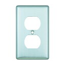明工 連用新金属プレート埋込ダブルコンセント用 136 x 199 x 13 mm MF6785