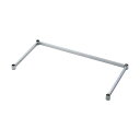 トラスコ スチール製メッシュラック用三方フックバー1824X457 1805 x 458 x 45 mm MFB-64S 1点