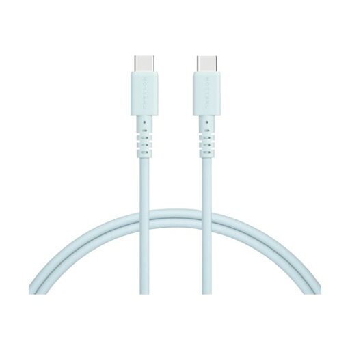 オウルテック しなやかで絡まない シリコンケーブル 急速充電 データ転送対応 USB-C to USB-C MOT-SCBCCG100-BL 1点 オウルテック しなやかで絡まない シリコンケーブル 急速充電 データ転送対応 USB-C to USB-C MOT-SCBCCG100-BL 1点