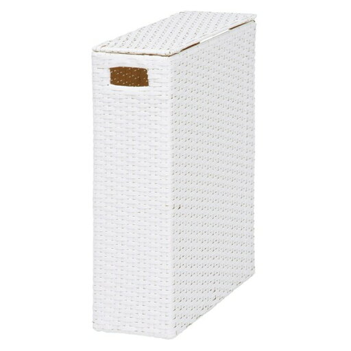 萩原 トイレットペーパーボックス (約)幅35×奥行14×高さ47cm ホワイト RTR-2404WH 1台 萩原 トイレットペーパーボックス (約)幅35×奥行14×高さ47cm ホワイト RTR-2404WH 1台