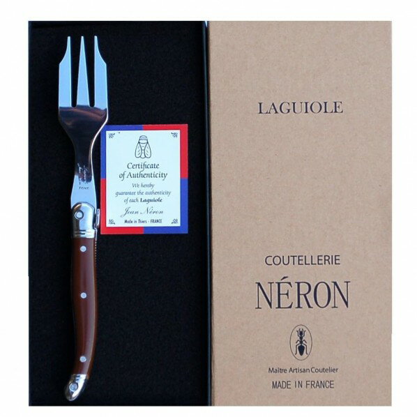 サイバール ライヨール ABSハンドル ケーキフォーク チョコレート 1個