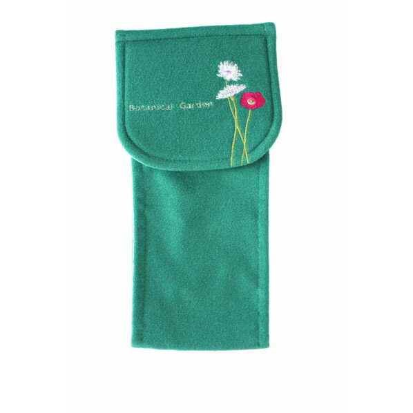オカ ボタニカルガーデン トイレットペーパーホルダーカバー 幅17×奥行34×厚さ2cm グリーン 1個