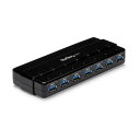 STARTEC.COM社 USBハブ/USB 3.0/USB-A - 7x USB-A/ACアダプター/デスクトップ ST7300USB3B 1個