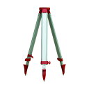 STS STS測量器用三脚STS-OT平面Φ35mm 1050 x 200 x 200 mm オレンジ STS-OT 1台