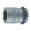 トラスコ インパクト用ソケット(差込角19.0)対辺19mm 59 x 52 x 64 mm T6-19A 1点