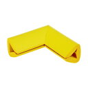 トラスコ 安心クッションはさみこみ型コーナー用幅35mmイエロー 120 x 110 x 35 mm TAC-158Y 1点