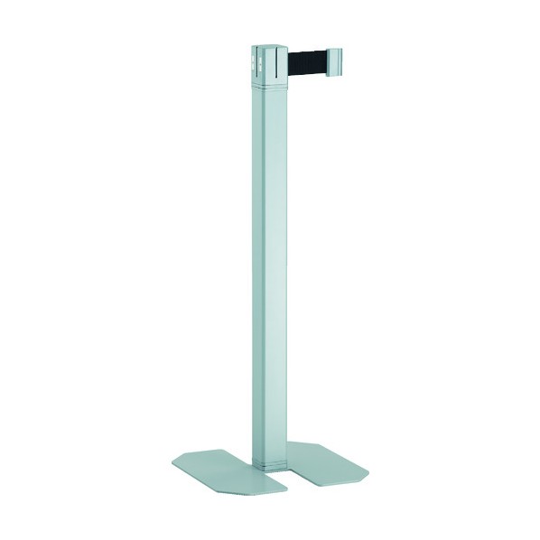 トラスコ(TRUSCO) ベルトパーテーション シルバー/ベルトカラーブラック TABP-SV/BK 1点