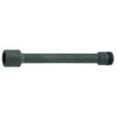 水戸工機 3/8インパクトレンチ用エクステンションソケット 10×100mm P3ES10-100 1