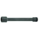 水戸工機 3/8インパクトレンチ用エクステンションソケット 12×100mm P3ES12-100 1