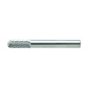 トラスコ 超硬バー先丸円筒型Φ3X刃長12.7X軸6シングルカット 93 x 13 x 15 mm TB2C030S 1点