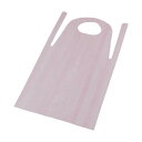 トラスコ(TRUSCO) PE使い捨てエプロンサイズフリーピンク(50枚入) 255 x 129 x 75 mm TAPE-P 1枚(4)