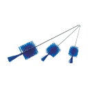 トラスコ 理化学ブラシ瓶洗い用PBT毛ステンレス柄1号5本入 300 x 250 x 52 mm TBP-S1P-5P 5本