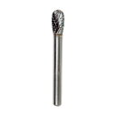 NRS 超硬バー軸径6(mm)タマゴDカット 83 x 14 x 15 mm TCBT5300D